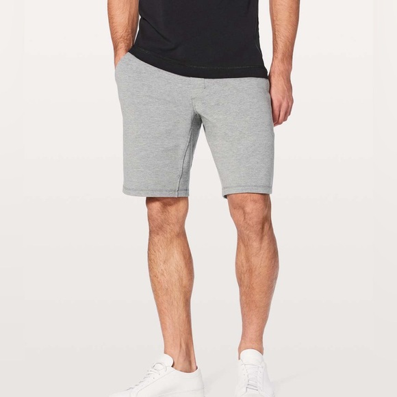 lululemon athletica Other - Lululemon Heathered Gray City Sweat Shorts Men’s Medium 9.5” Inseam